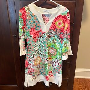 Great summer dress. Spandex material.